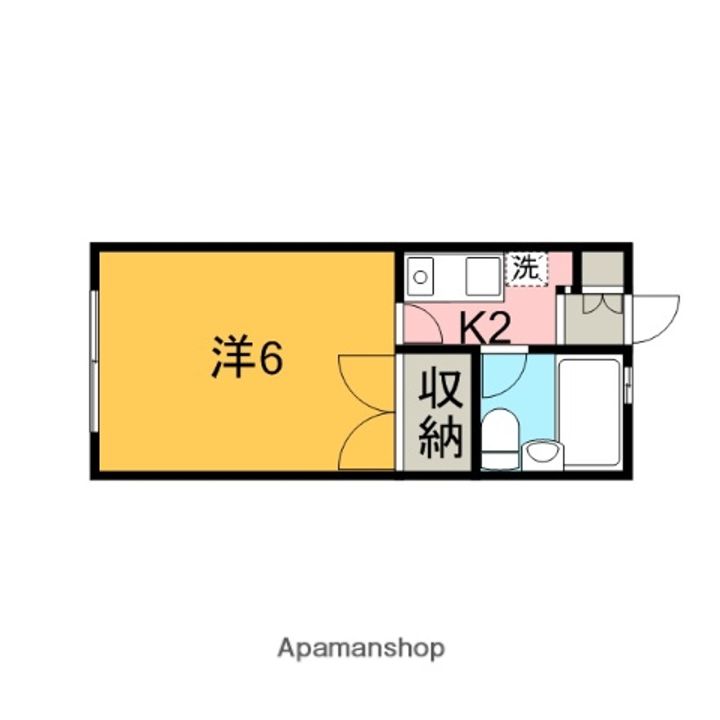 メゾン三恵106の間取り