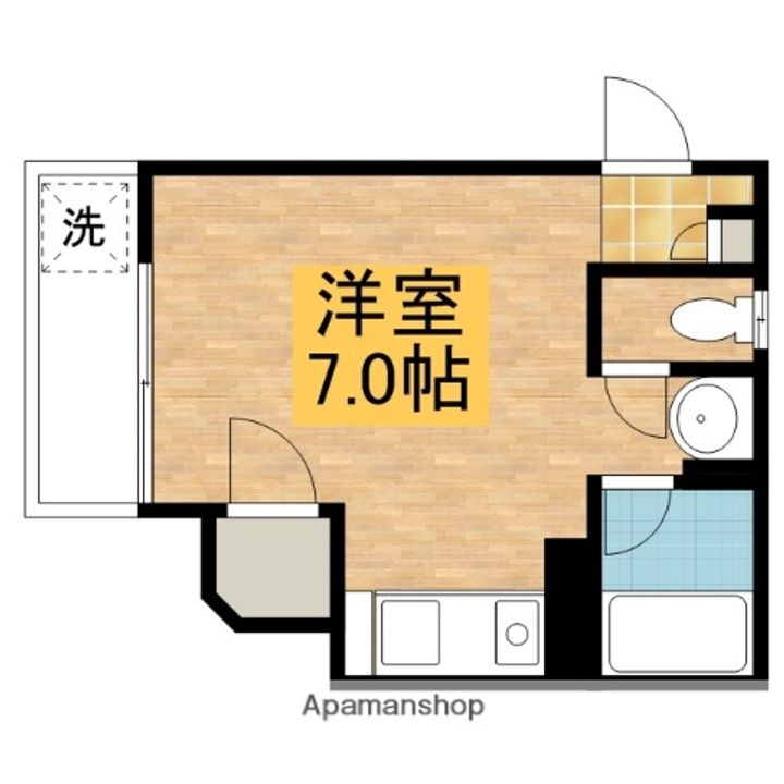 アーバンライフⅡ207の間取り