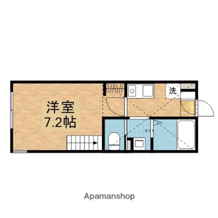 STELLA中野島203の間取り