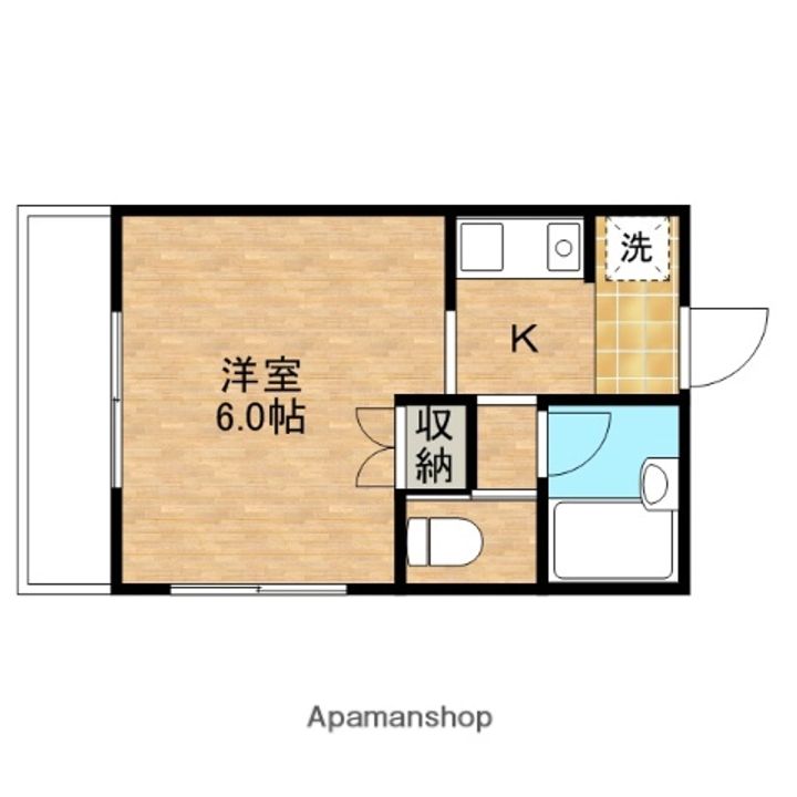 Αメゾンの間取り