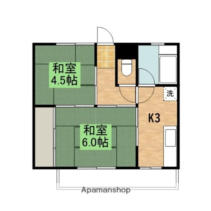 青木ビルの間取り