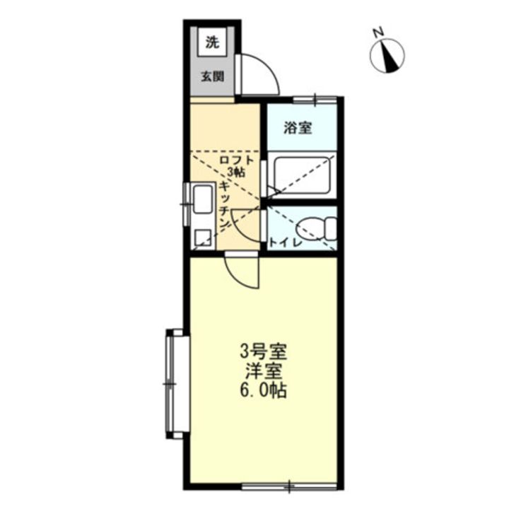 エルミタージュの間取り