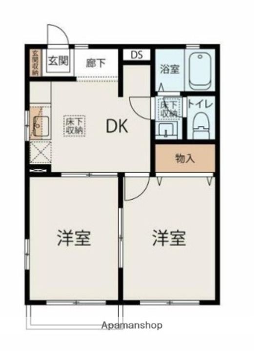 パルティール三保の間取り