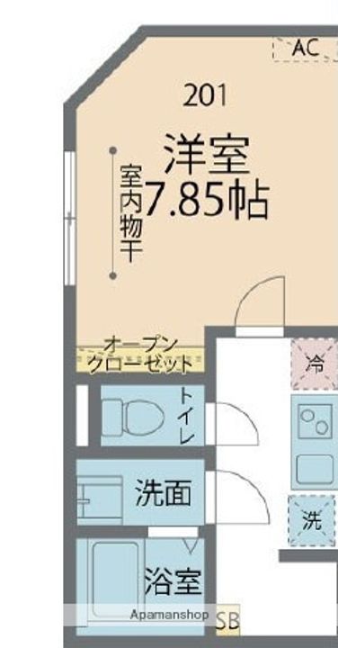 カインドネス柿生の間取り