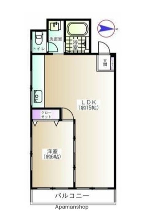 三春マンションの間取り