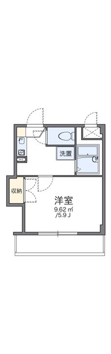 レオパレス楠の間取り