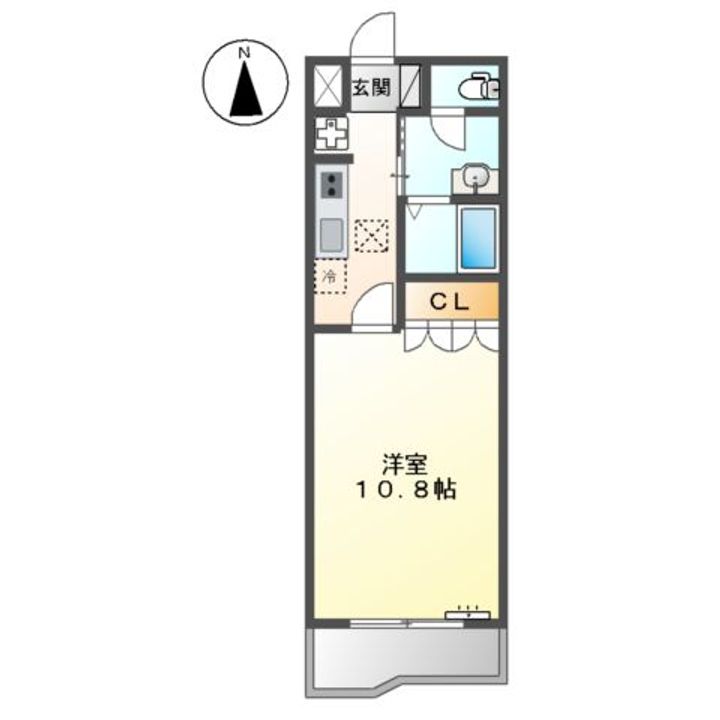 IVY COURT(アイビーコート)の間取り