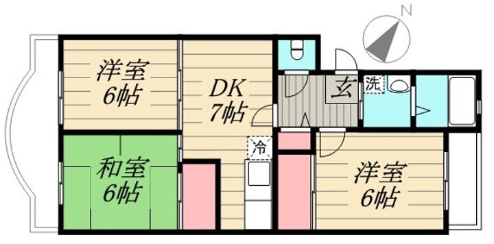 鎌倉グリーンヒルズの間取り