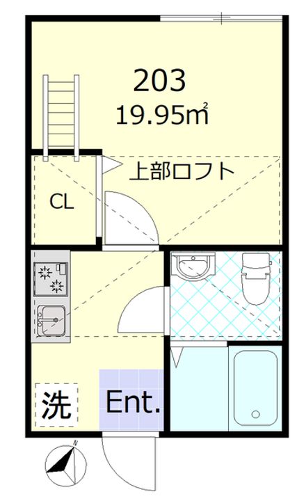 アンダンテ鶴ヶ峰の間取り