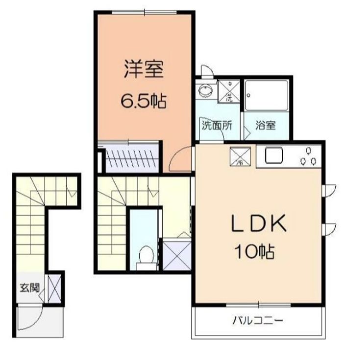 パストラルの間取り