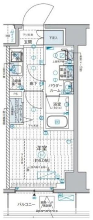 GENOVIA西横浜の間取り