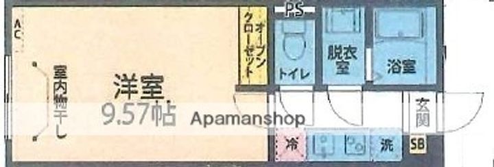 カインドネス相模原氷川町Ⅱの間取り