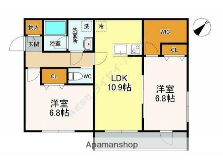 ARCA材木座の間取り
