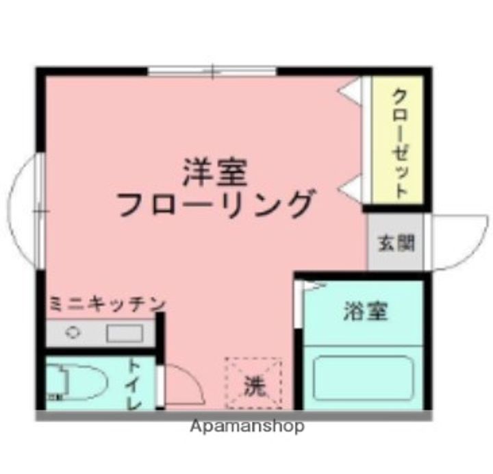 神奈川県横浜市瀬谷区三ツ境の賃貸アパートの間取り