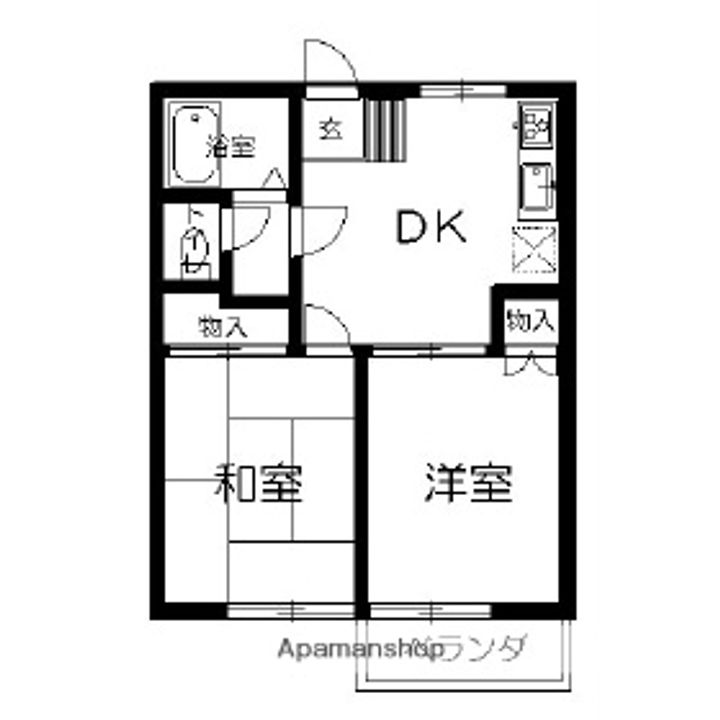 サンフラワーSの間取り