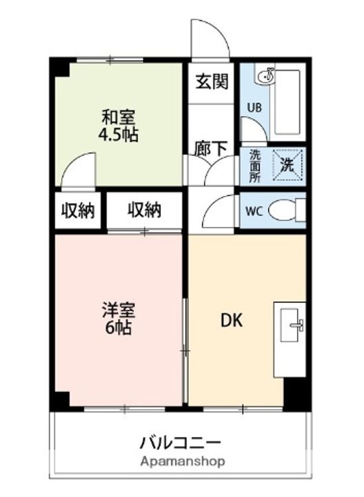 ルーエ大和田の間取り