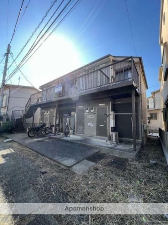 神奈川県横浜市神奈川区六角橋2丁目の賃貸アパートの外観