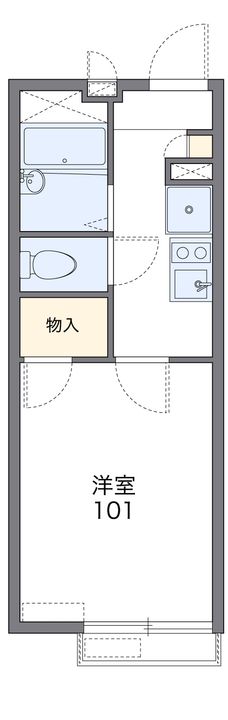 レオパレス南風の間取り