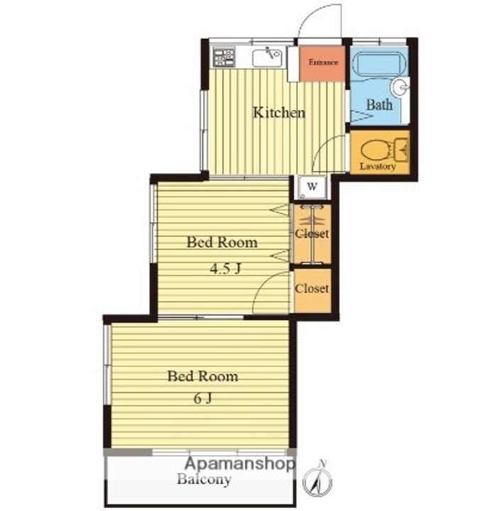 ことぶきハウスの間取り