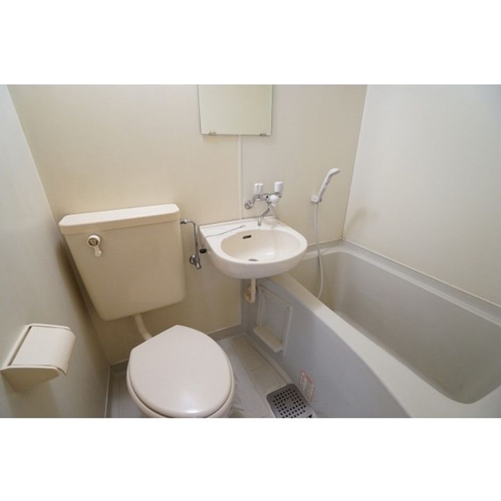 神奈川県横浜市緑区長津田町の賃貸マンションの風呂