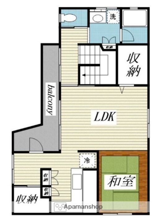 神奈川県藤沢市鵠沼石上2丁目(一戸建)の賃貸物件戸建ての間取り