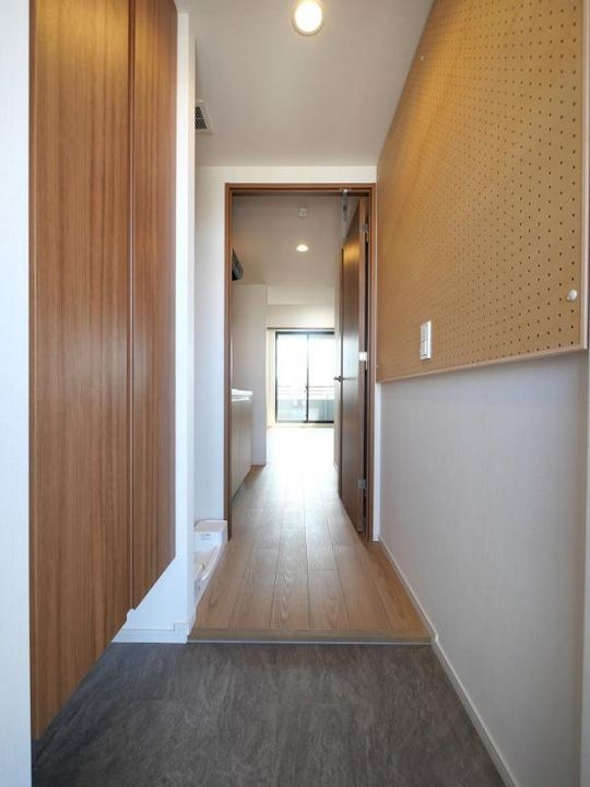 神奈川県厚木市中町4丁目の賃貸マンションの玄関