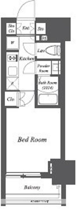 ブランシエスタ横浜高島町の間取り