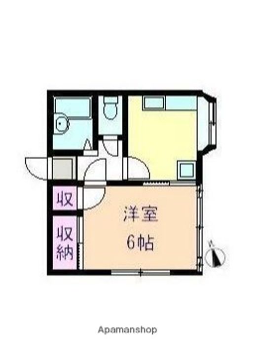 ハイツK本郷台Bの間取り