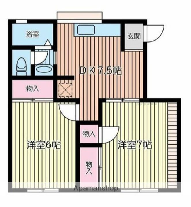 ヴィラ湘南Ⅰの間取り