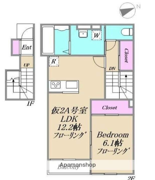 BERG MUND鵠沼の間取り