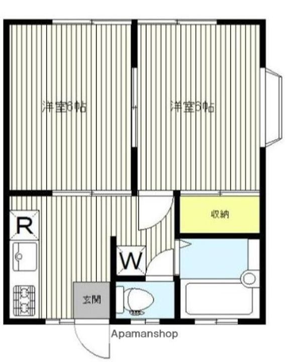 すみれハウスの間取り