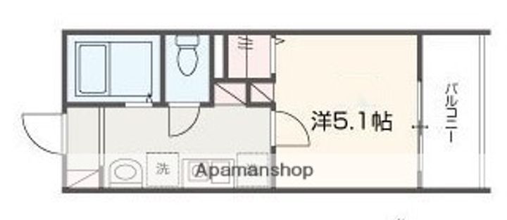MELDIAかしわ台Ⅲの間取り