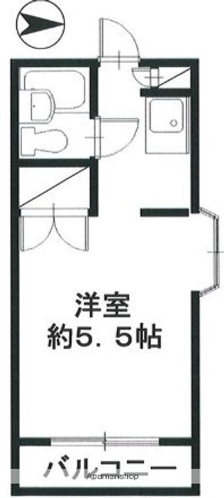 フローラ大倉山の間取り