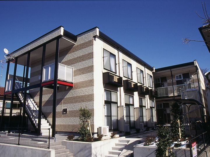 レオパレスヒルズ島台の外観