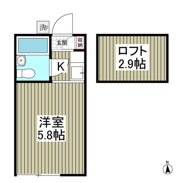 スマイルハウス第6の間取り