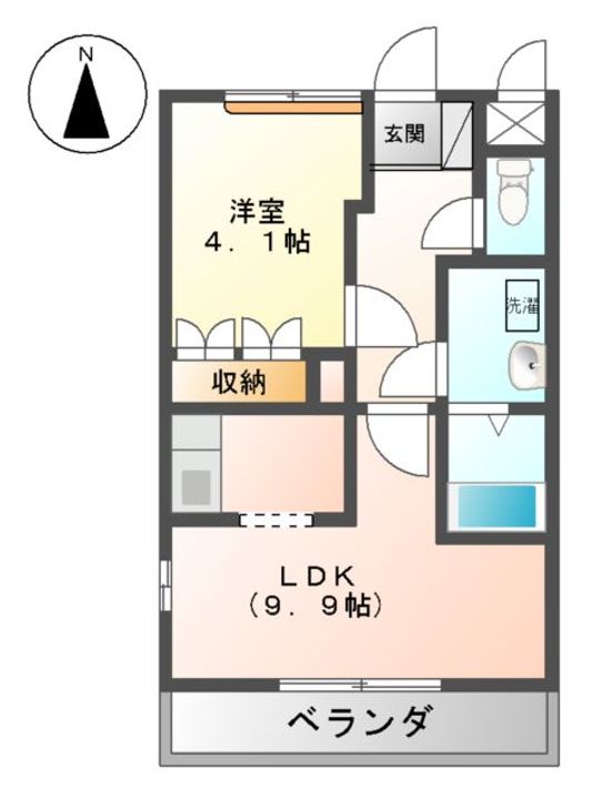 ヴァンベールの間取り
