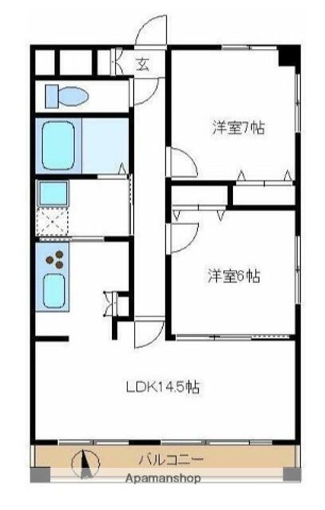 BELLEFLEURの間取り
