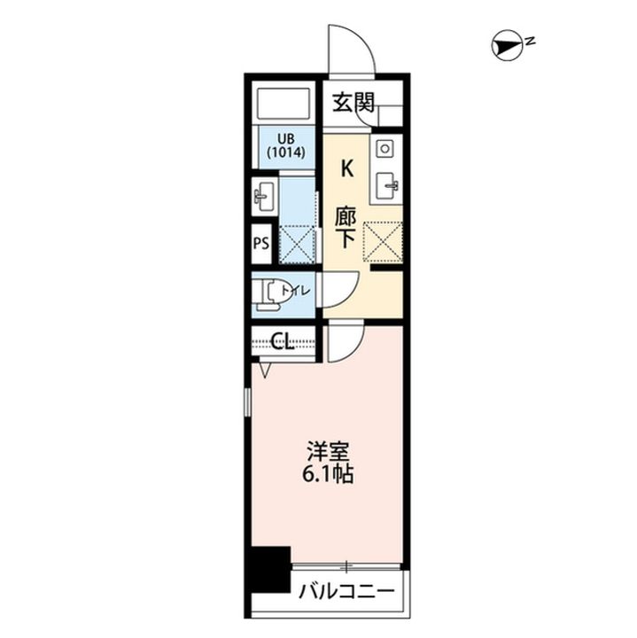 アムールサンヴィレッジ31の間取り
