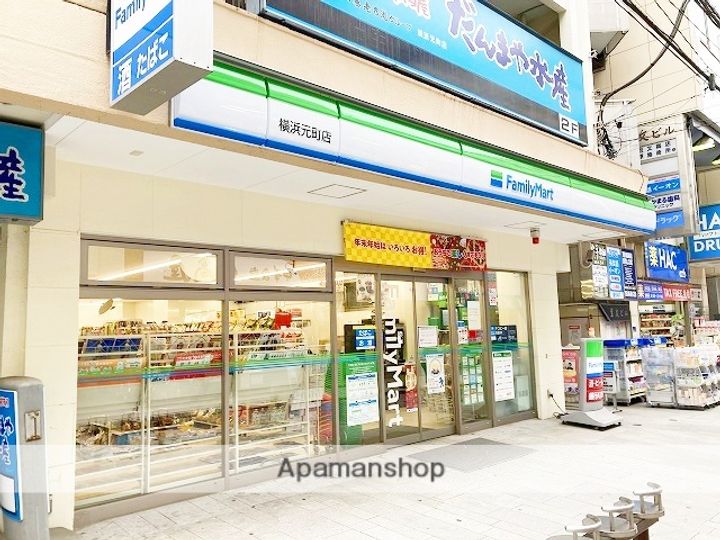 神奈川県横浜市中区石川町5丁目の賃貸アパートの周辺