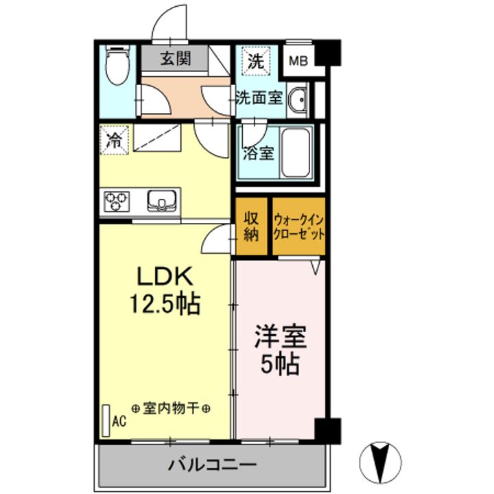 TERRACE WELLNESSの間取り
