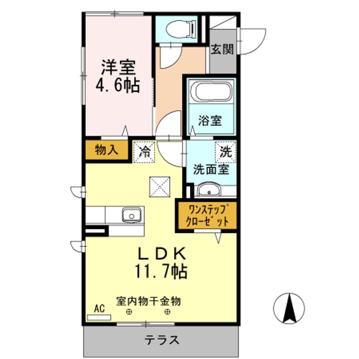 ファインフレッサの間取り