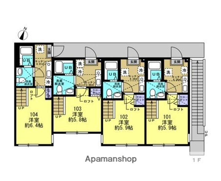 パプリカさがみ野の間取り
