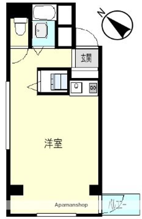 アークヒルズ横浜蒔田の間取り