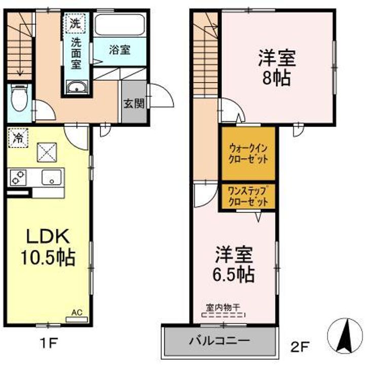 ソレアードM102の間取り