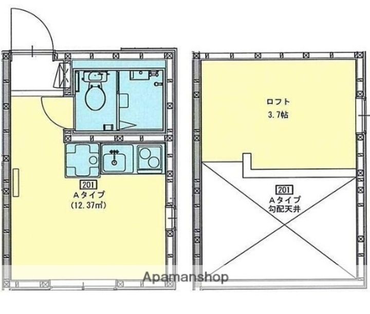トスカの間取り