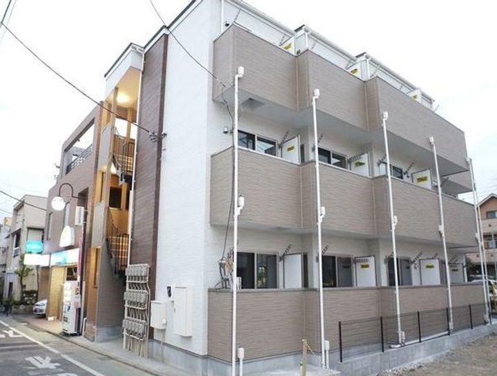 神奈川県横浜市港北区大曽根1丁目の賃貸アパートの外観