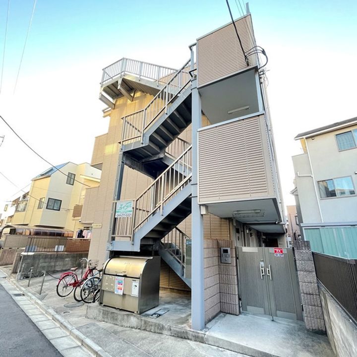 神奈川県川崎市川崎区中瀬3丁目の賃貸マンションの外観