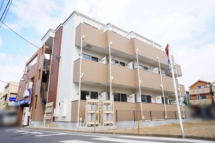 神奈川県横浜市港北区大曽根1丁目の賃貸アパートの外観