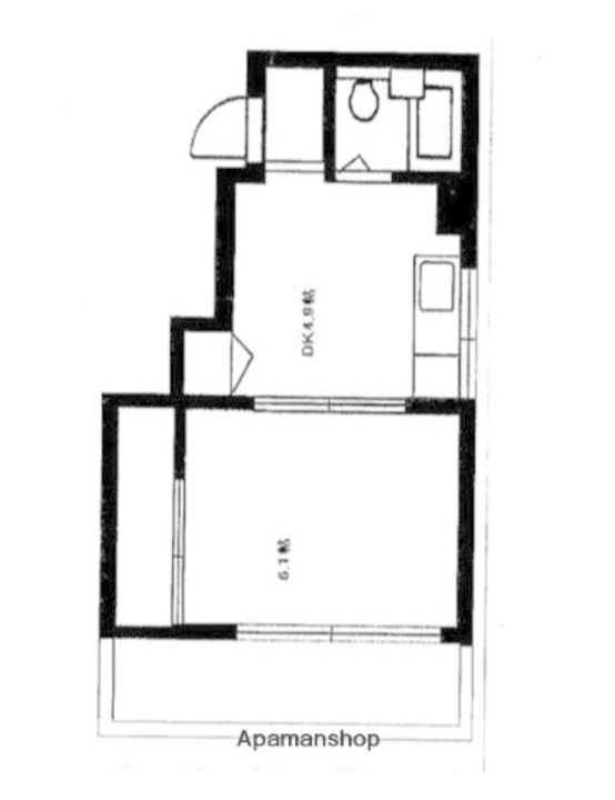 神奈川県横浜市磯子区洋光台6丁目の賃貸マンションの間取り