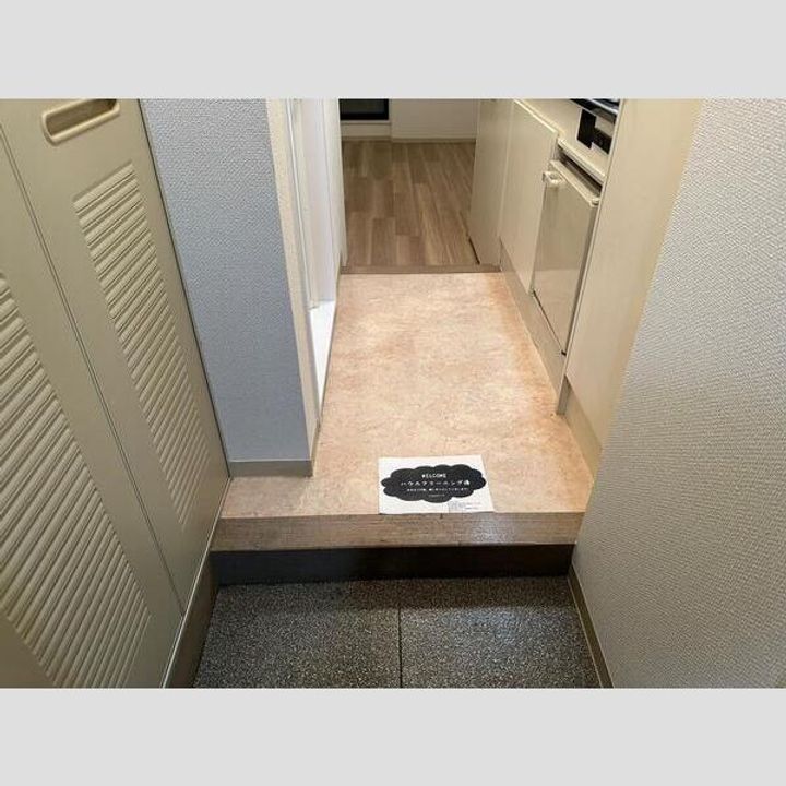 パーク・ノヴァ横浜阪東橋弐番館の玄関